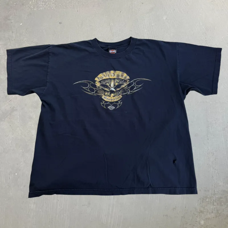 J- Vintage '03 Harley Davidson San Antonio Graphic Tee - 2XL made by Harley-Davidson