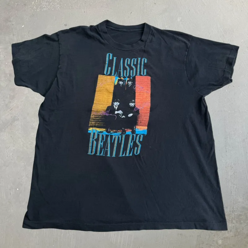 J- Vintage Beatles Classic Graphic Single Stitch Tee - XL made by HG Vintage