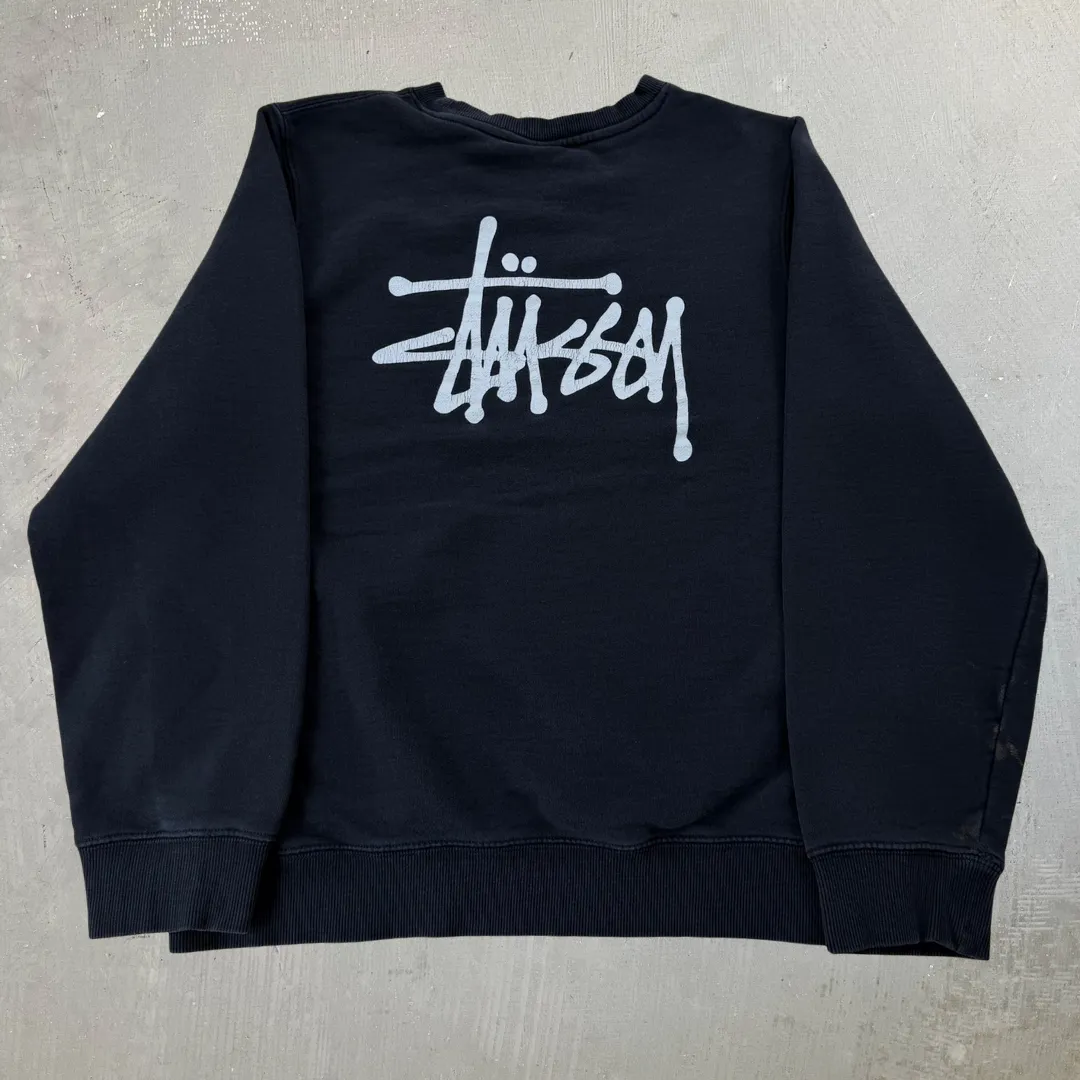 J- Vintage Stussy Cursive Text Logo Crewneck - L sold by HG Vintage product image thumbnail 3