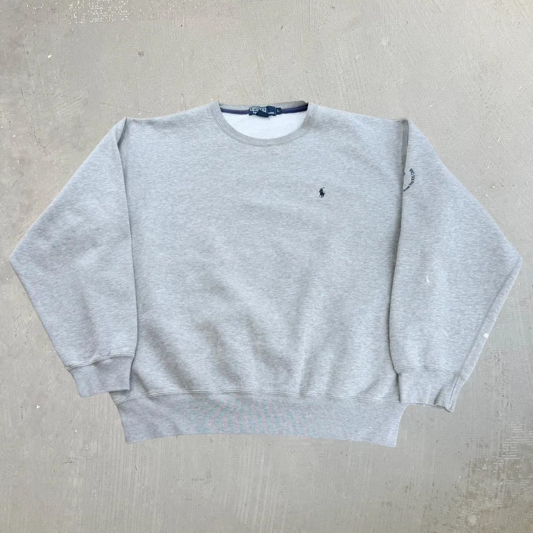 J- Vintage Polo Ralph Lauren Embroidered New Mexico Men's Golf Top 100 Club Crewneck - L sold by HG Vintage