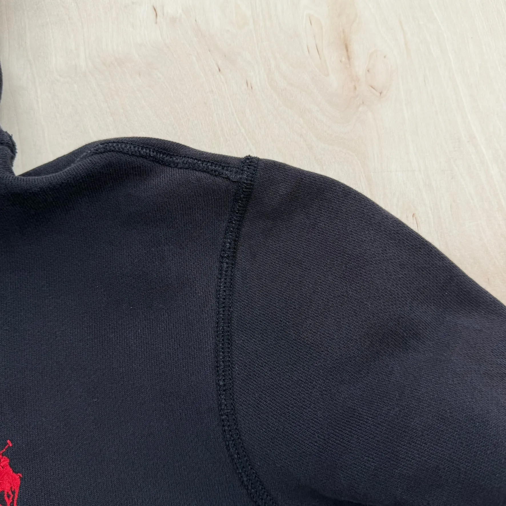 J- Vintage Polo Ralph Lauren Embroidered Logo Zip Up Hoodie - L sold by HG Vintage product image thumbnail 5