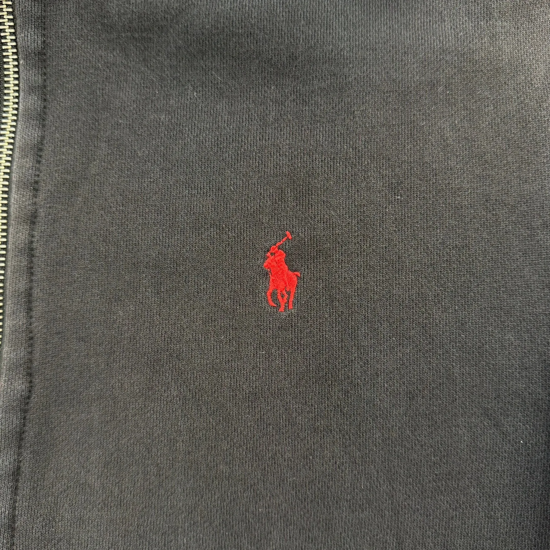 J- Vintage Polo Ralph Lauren Embroidered Logo Zip Up Hoodie - L sold by HG Vintage product image thumbnail 2