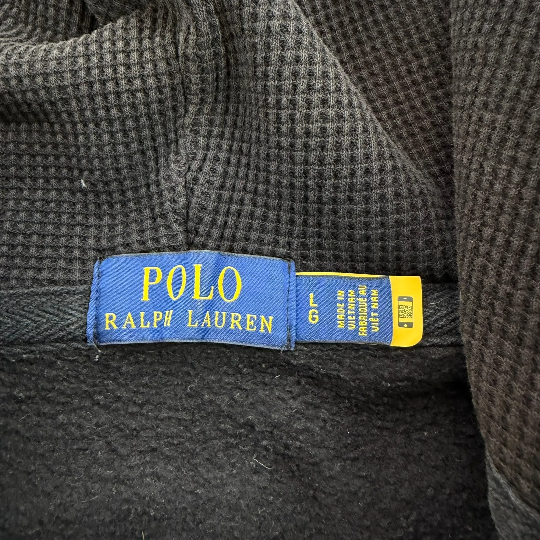 J- Vintage Polo Ralph Lauren Embroidered Logo Zip Up Hoodie - L sold by HG Vintage product image thumbnail 3
