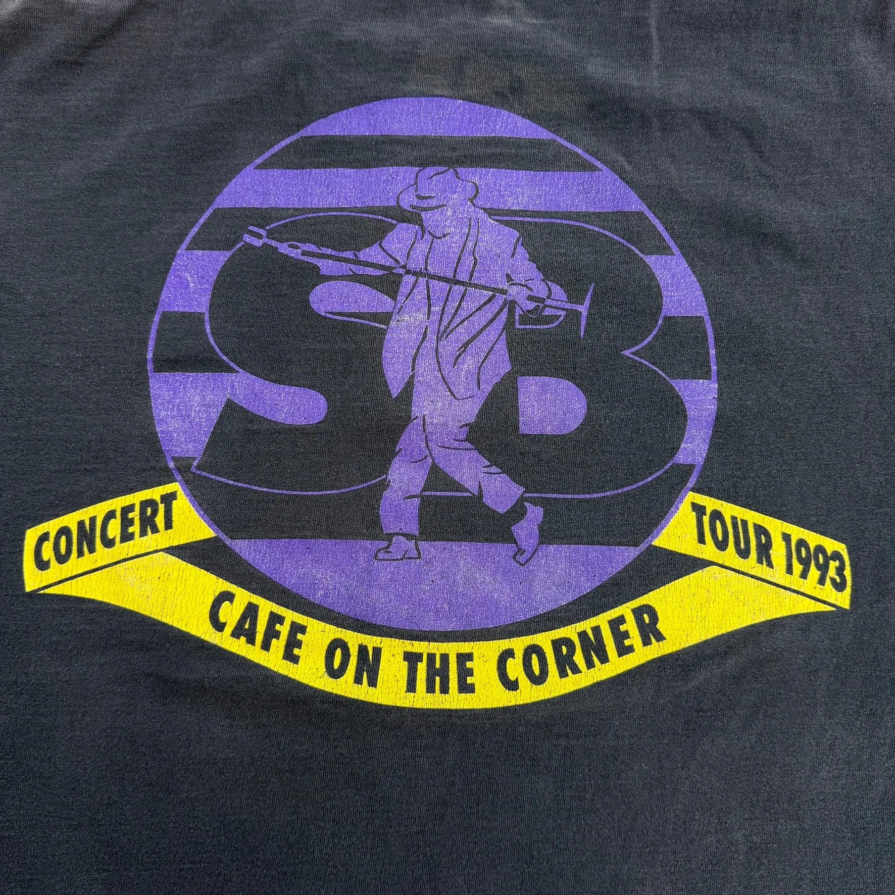 J- Vintage '93 Sawyer Brown Cafe On The Corner Tour Picture Made In USA Single Stitch Tee - XL sold by HG Vintage product image thumbnail 4