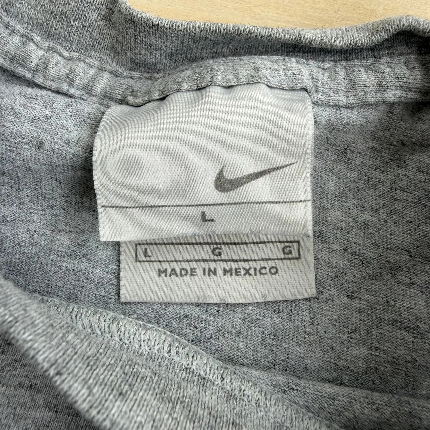 J- Vintage Nike Embroidered Chest Swoosh Tee - L sold by HG Vintage product image thumbnail 3