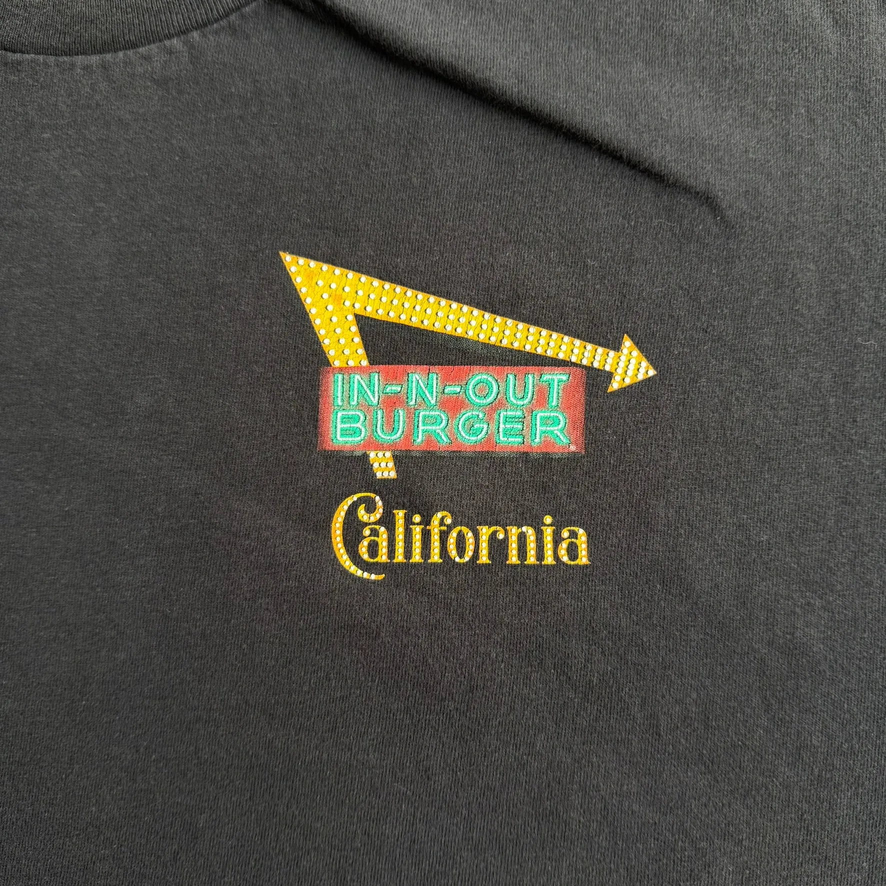 J- In & Out Burger California Graphic Tee - L sold by HG Vintage product image thumbnail 2