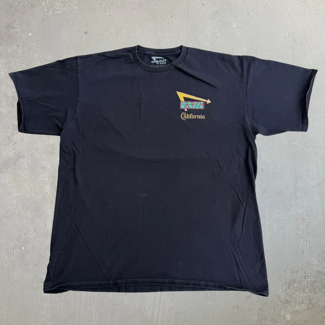 J- In & Out Burger California Graphic Tee - L sold by HG Vintage