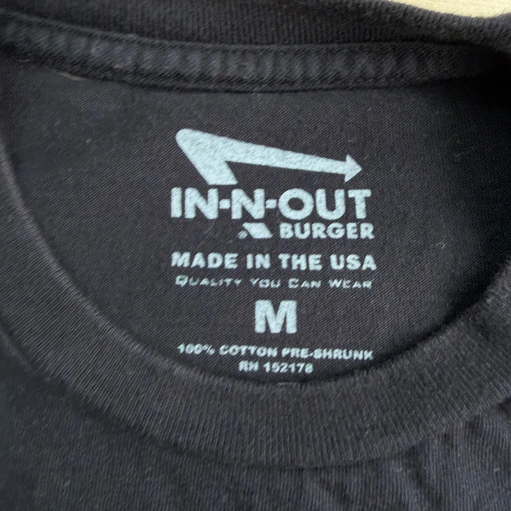 J- In & Out Burger California Graphic Tee - M sold by HG Vintage product image thumbnail 3