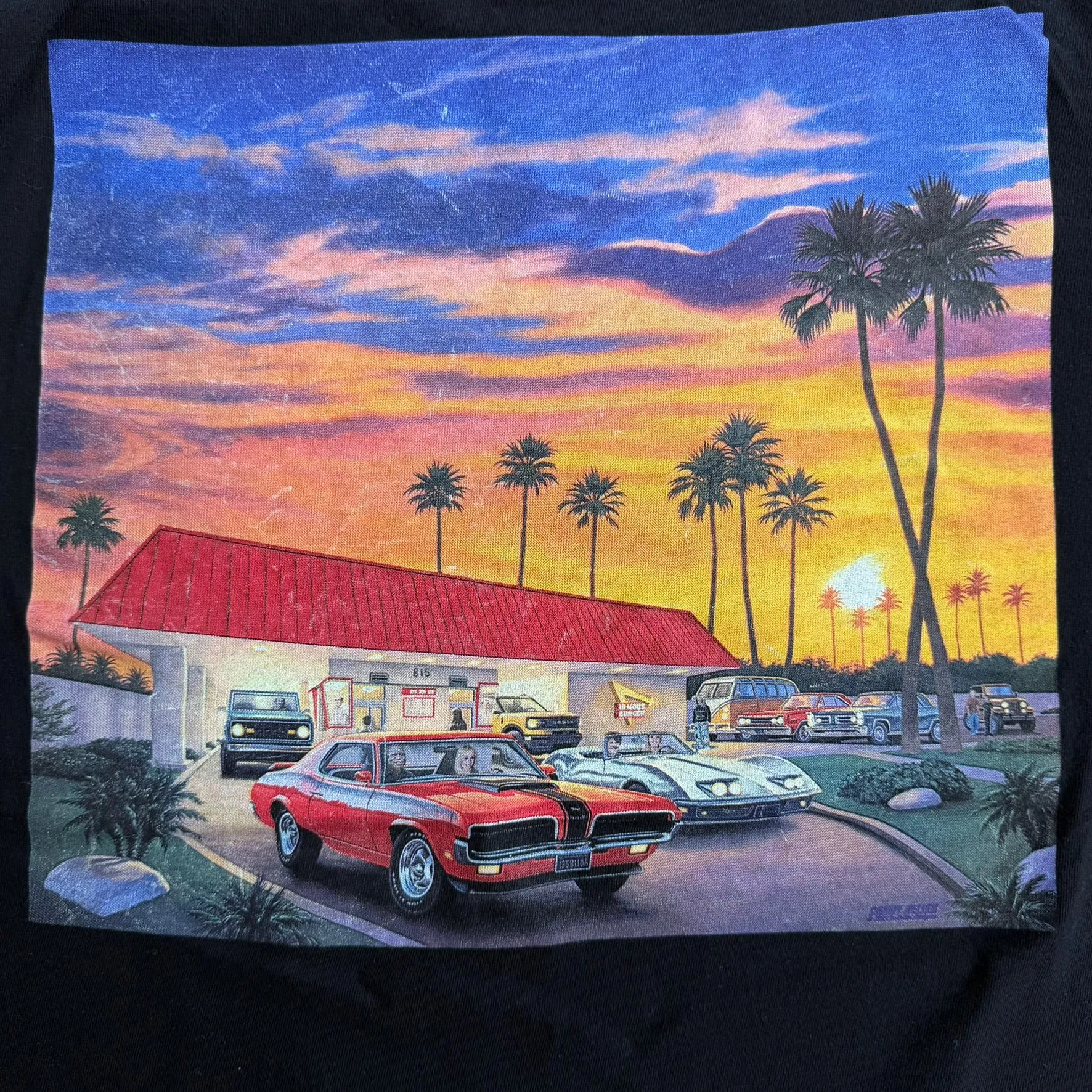 J- In & Out Burger California Graphic Tee - M sold by HG Vintage product image thumbnail 5