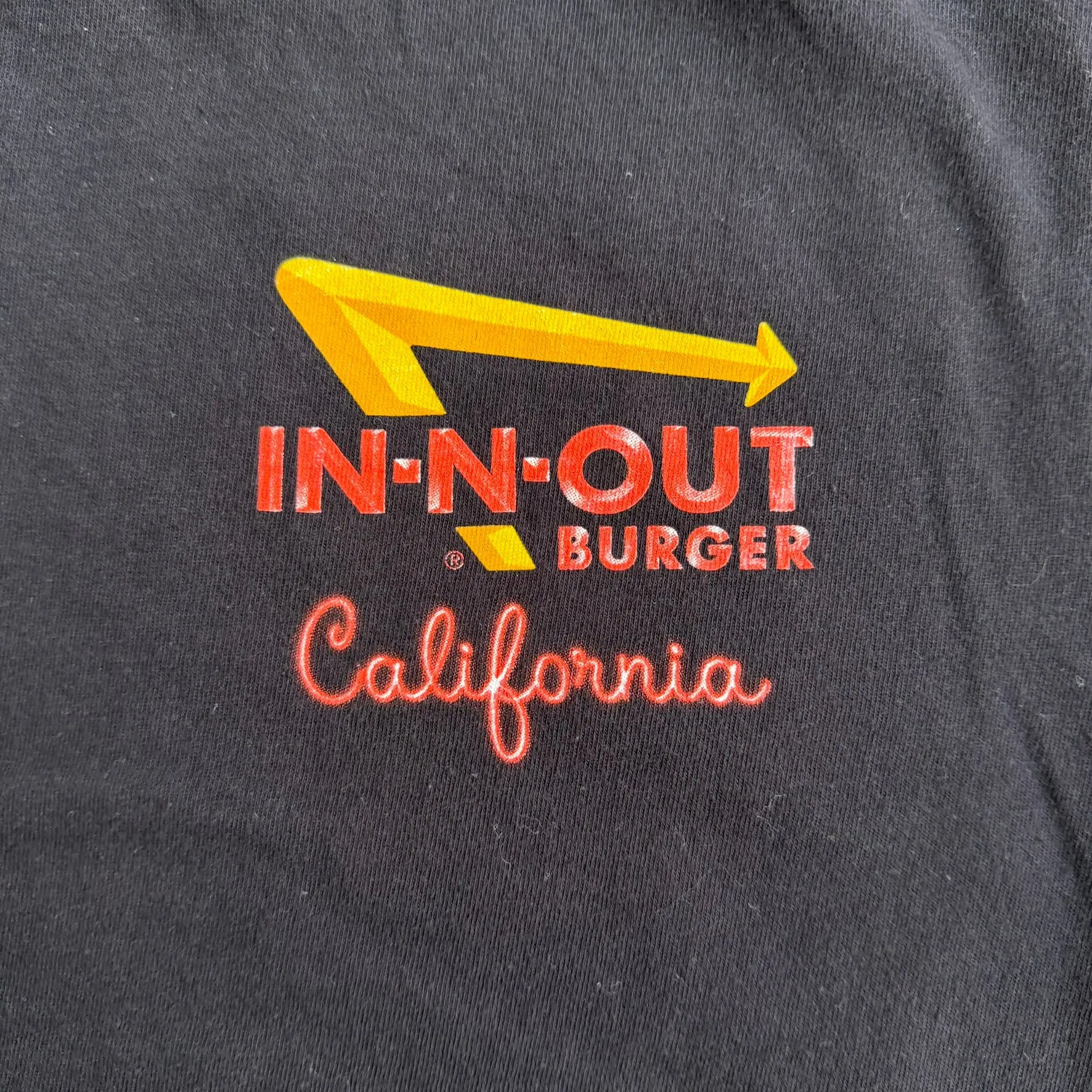 J- In & Out Burger California Graphic Tee - M sold by HG Vintage product image thumbnail 2
