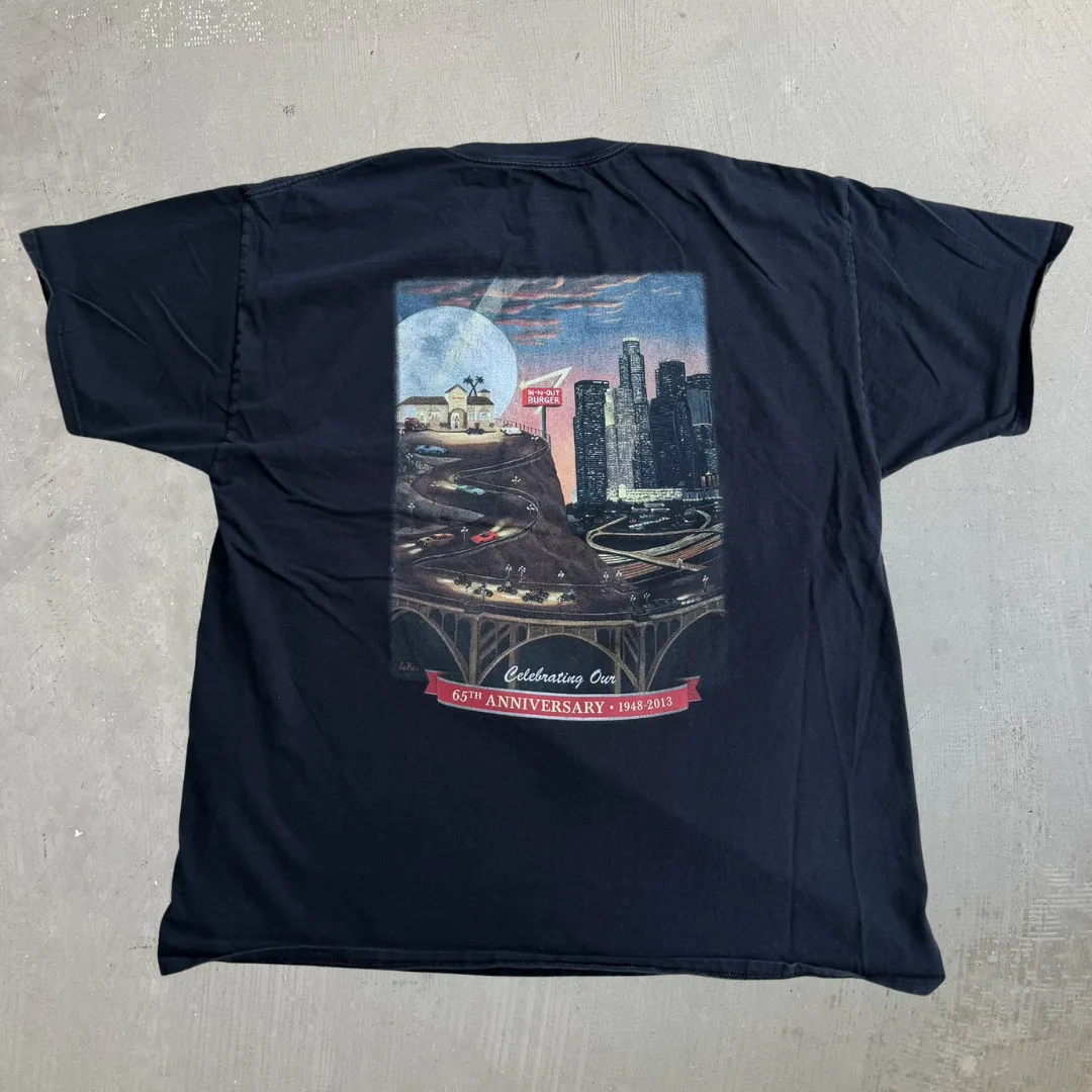 J- Vintage '13 In & Out Burger California 65th Anniversary Graphic Tee - XL sold by HG Vintage product image thumbnail 4