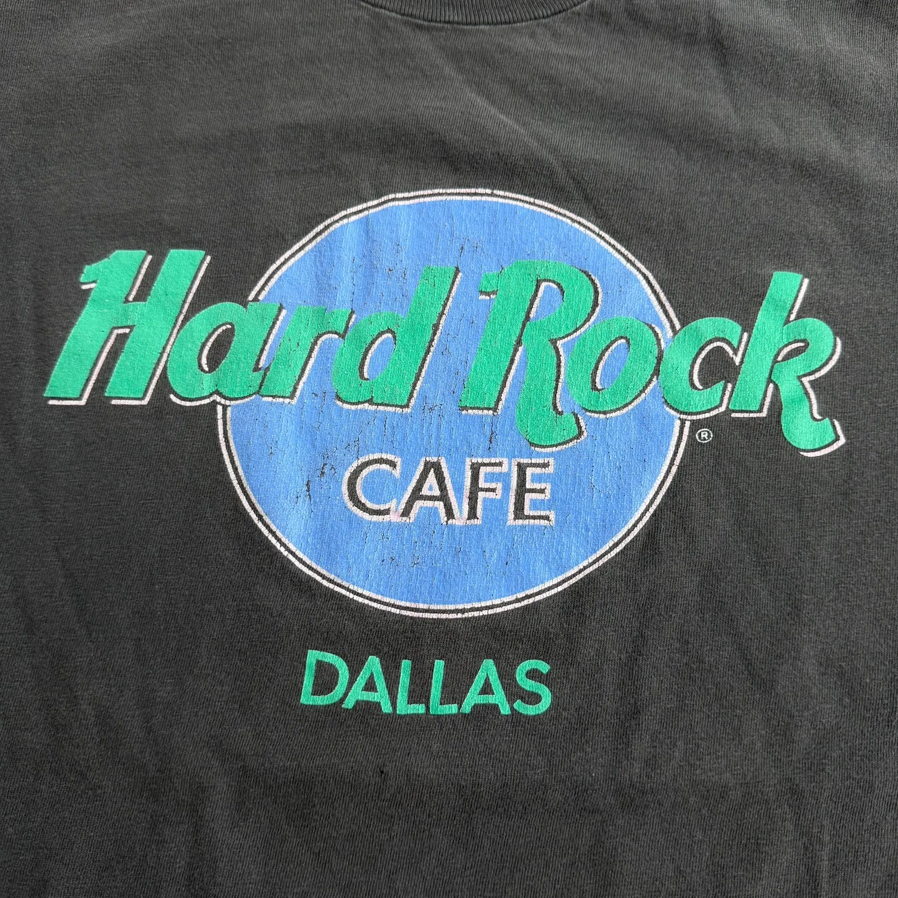 J- Vintage Hard Rock Cafe Dallas Logo Made In USA Single Stitch Hanes Tag Tee - L sold by HG Vintage product image thumbnail 2