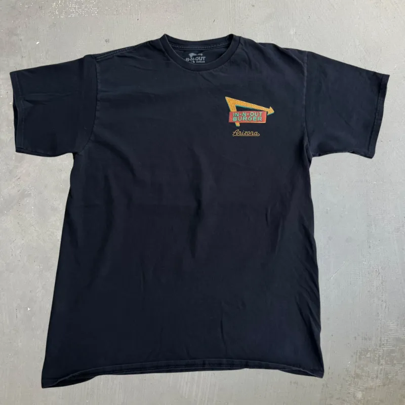 J- In & Out Burger Arizona Graphic Tee - M made by Hard Rock Cafe