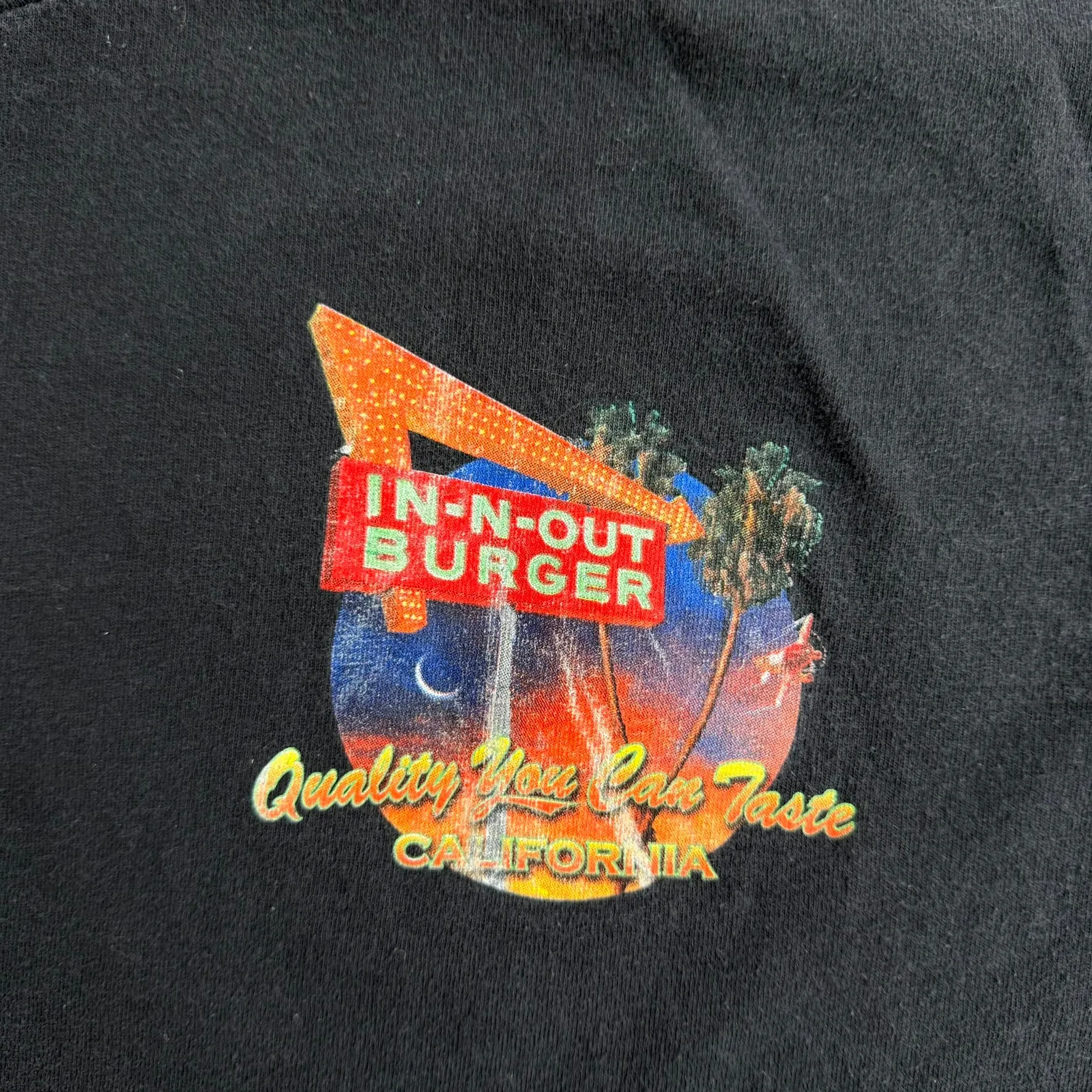 J- In & Out Burger California Race To The Place Graphic Tee - L sold by HG Vintage product image thumbnail 2