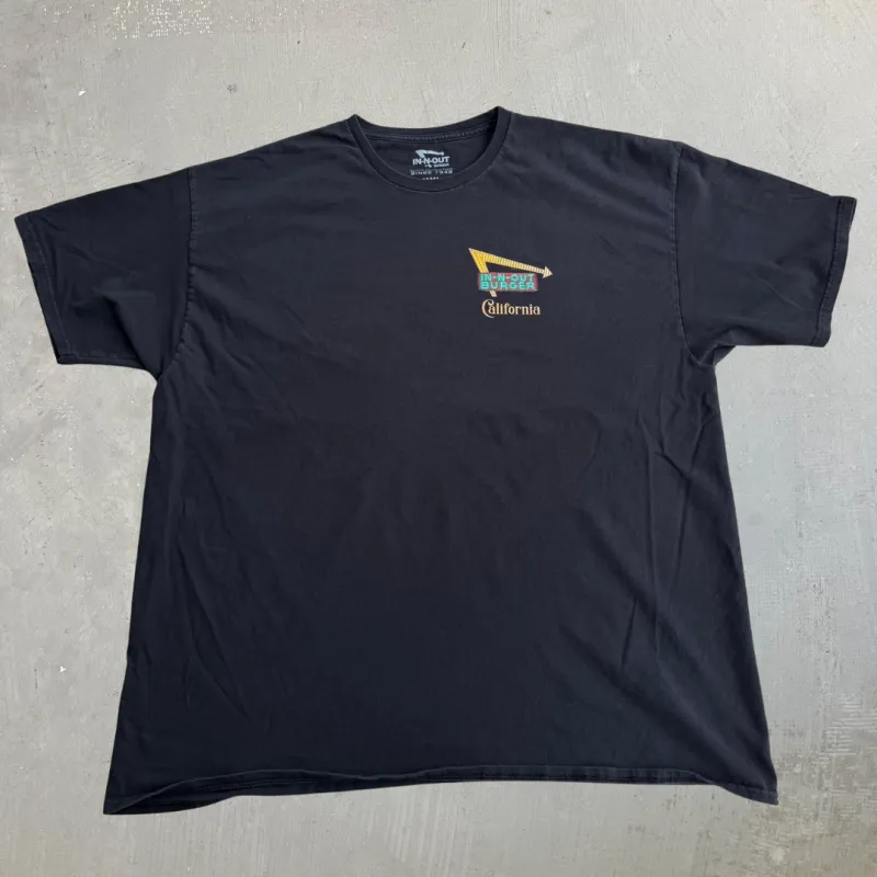 J- In & Out Burger California Graphic Tee - 2XL made by Hard Rock Cafe