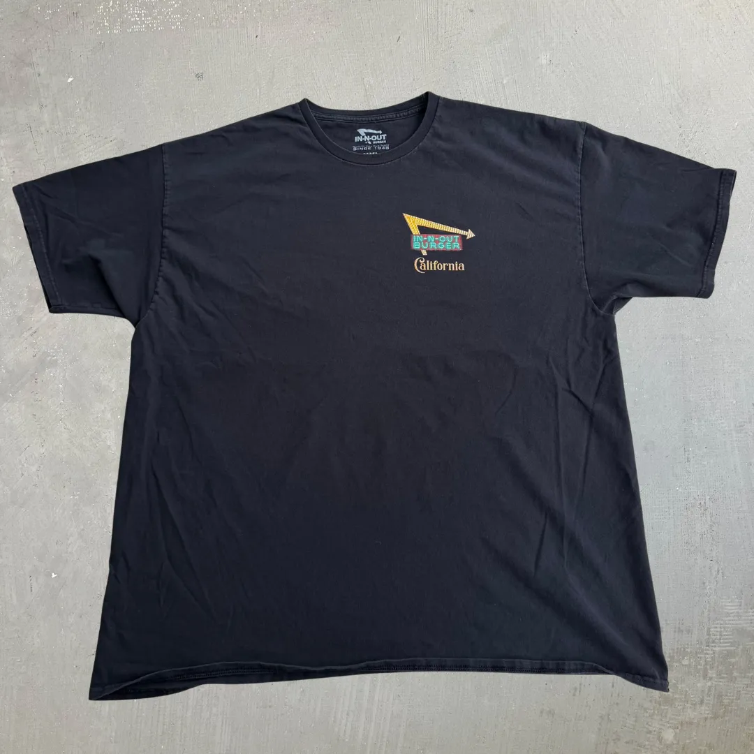 J- In & Out Burger California Graphic Tee - 2XL sold by HG Vintage