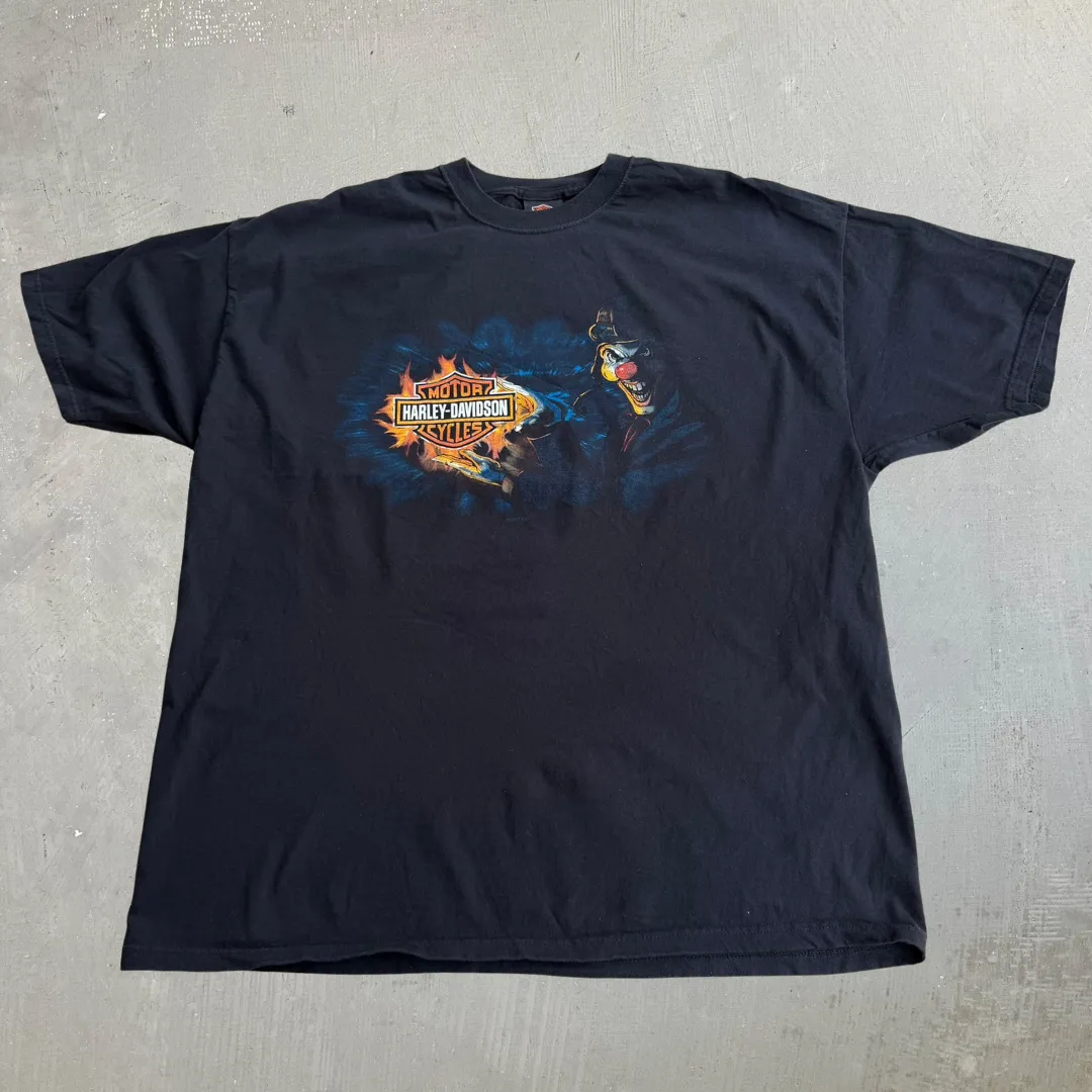 J- Vintage '07 Harley Davidson Millville New Jersey Graphic Tee - 2XL sold by HG Vintage
