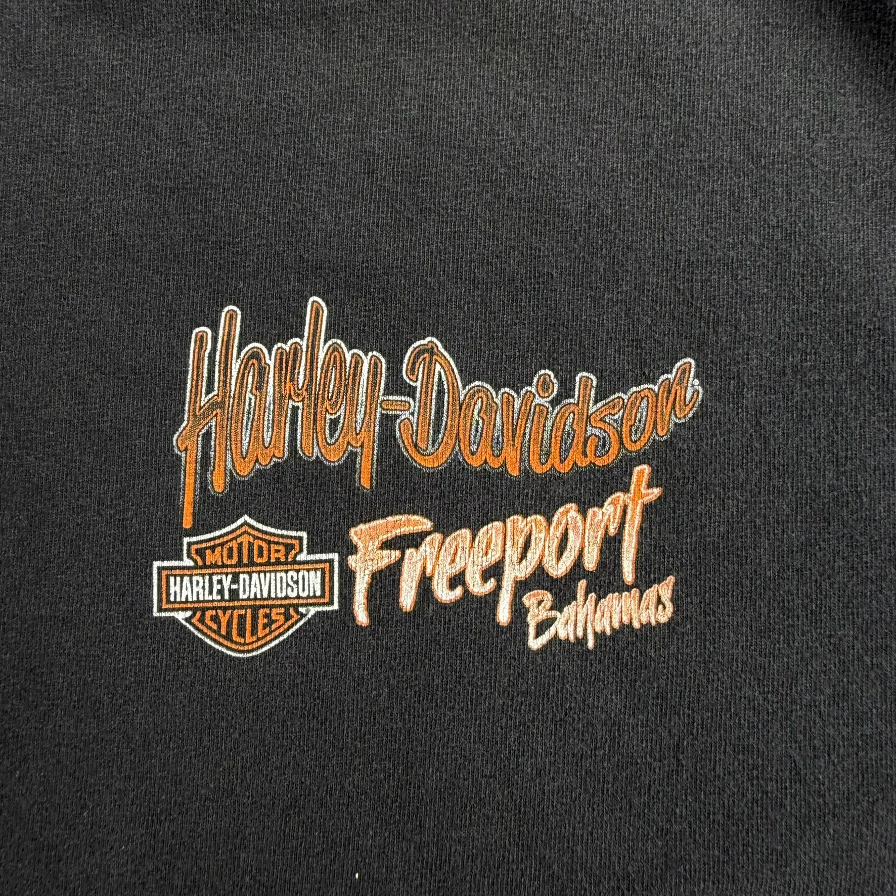 J- Vintage Harley Davidson Freeport Bahamas Graphic Tee - L sold by HG Vintage product image thumbnail 2