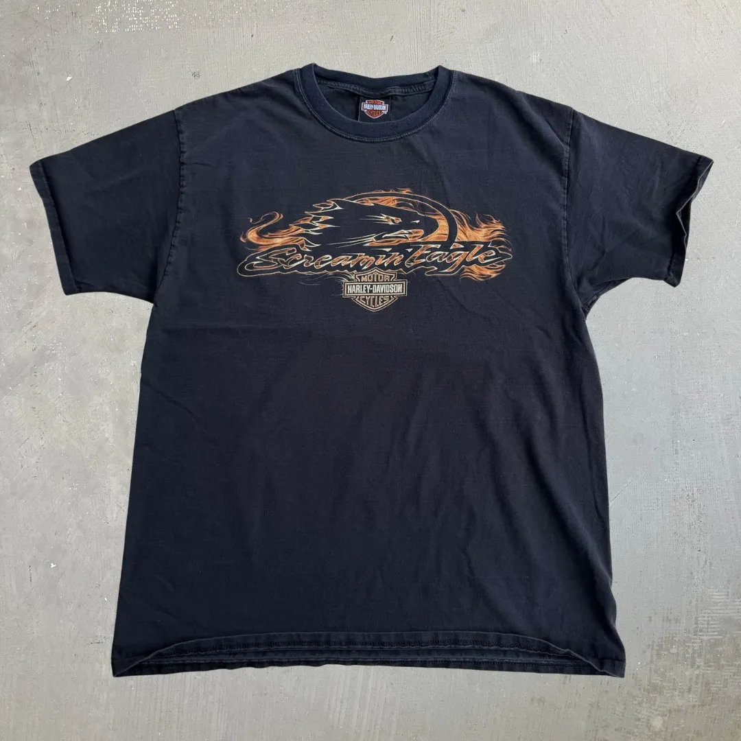 J- Vintage '12 Harley Davidson Apache Junction Arizona Graphic Tee - L sold by HG Vintage