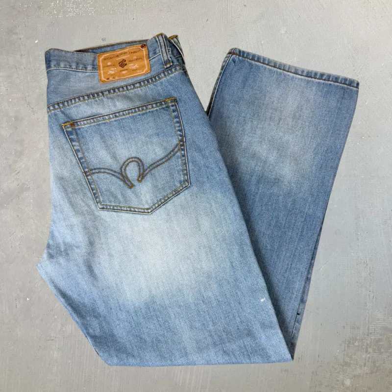 J- Vintage Rocawear Denim Company Straight Leg Jeans - 38x32 made by HG Vintage