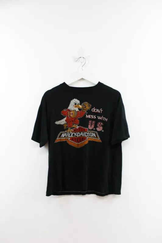 Vintage Harley Davidson Iowa Don't Mess With US Single Stitch Tee sold by HG Vintage