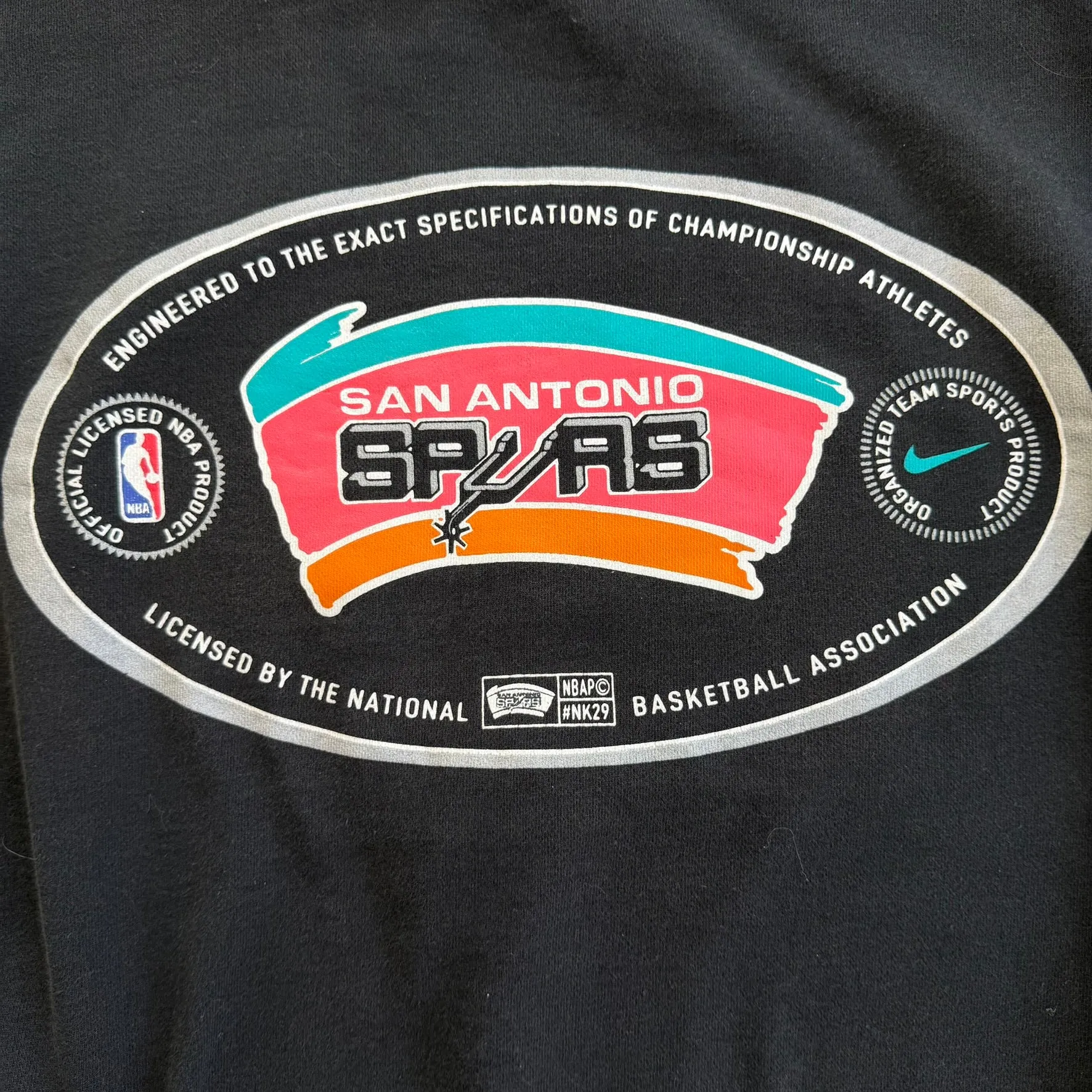 J- Vintage San Antonio Spurs Nike NBA Graphic Crewneck - M sold by HG Vintage product image thumbnail 2