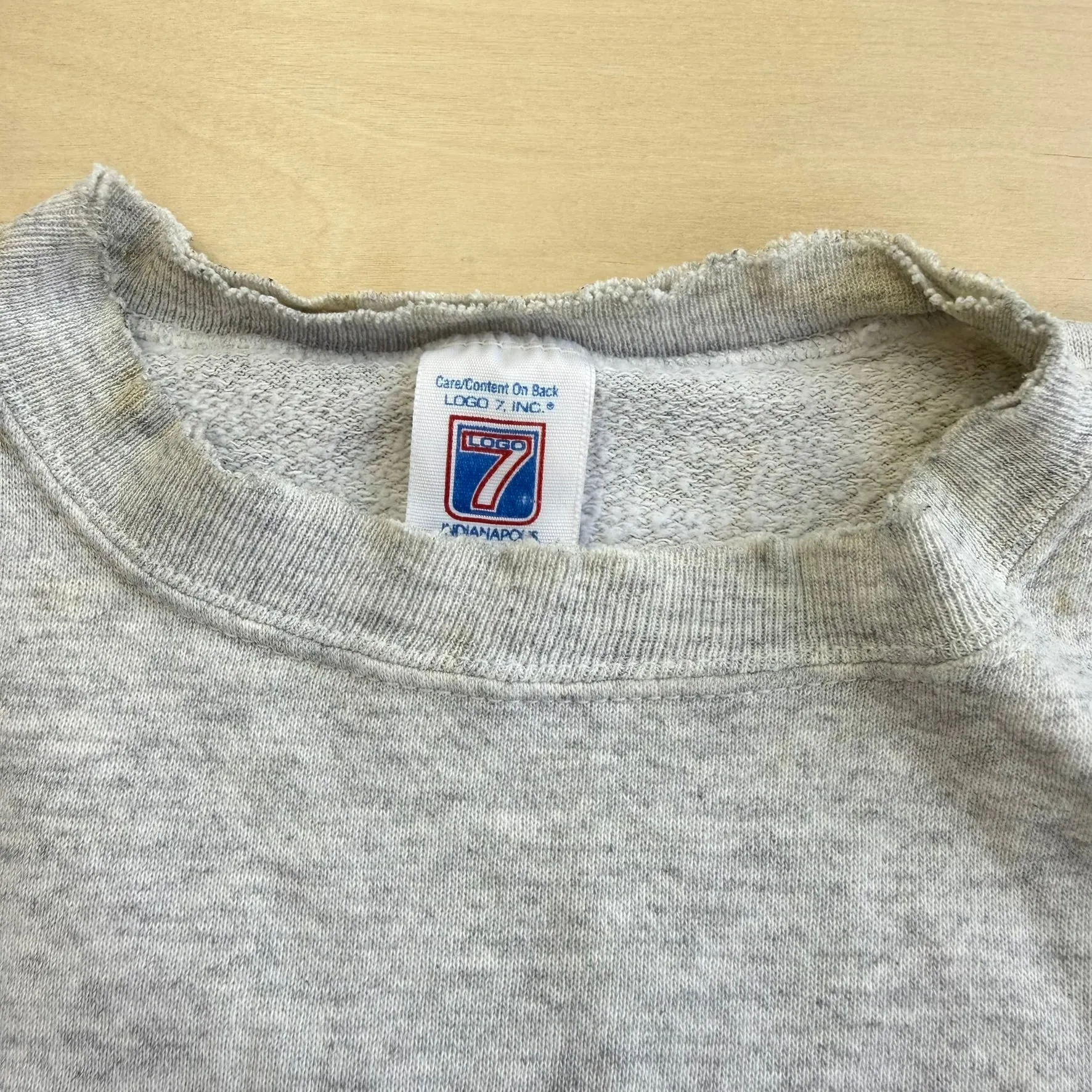 J- Vintage '95 Miami Dolphins NFL Logo 7 Graphic Made In USA Crewneck - L sold by HG Vintage product image thumbnail 5