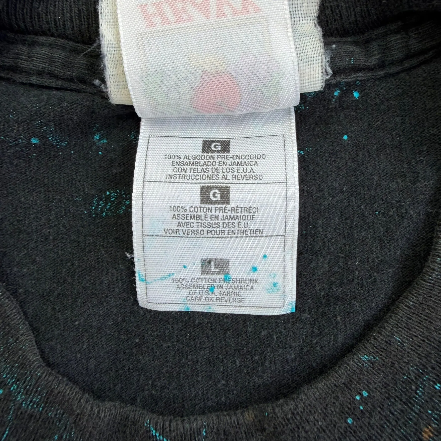 J- Vintage Wolf Pack & Moon All Over Print Graphic Single Stitch Tee - L sold by HG Vintage product image thumbnail 3