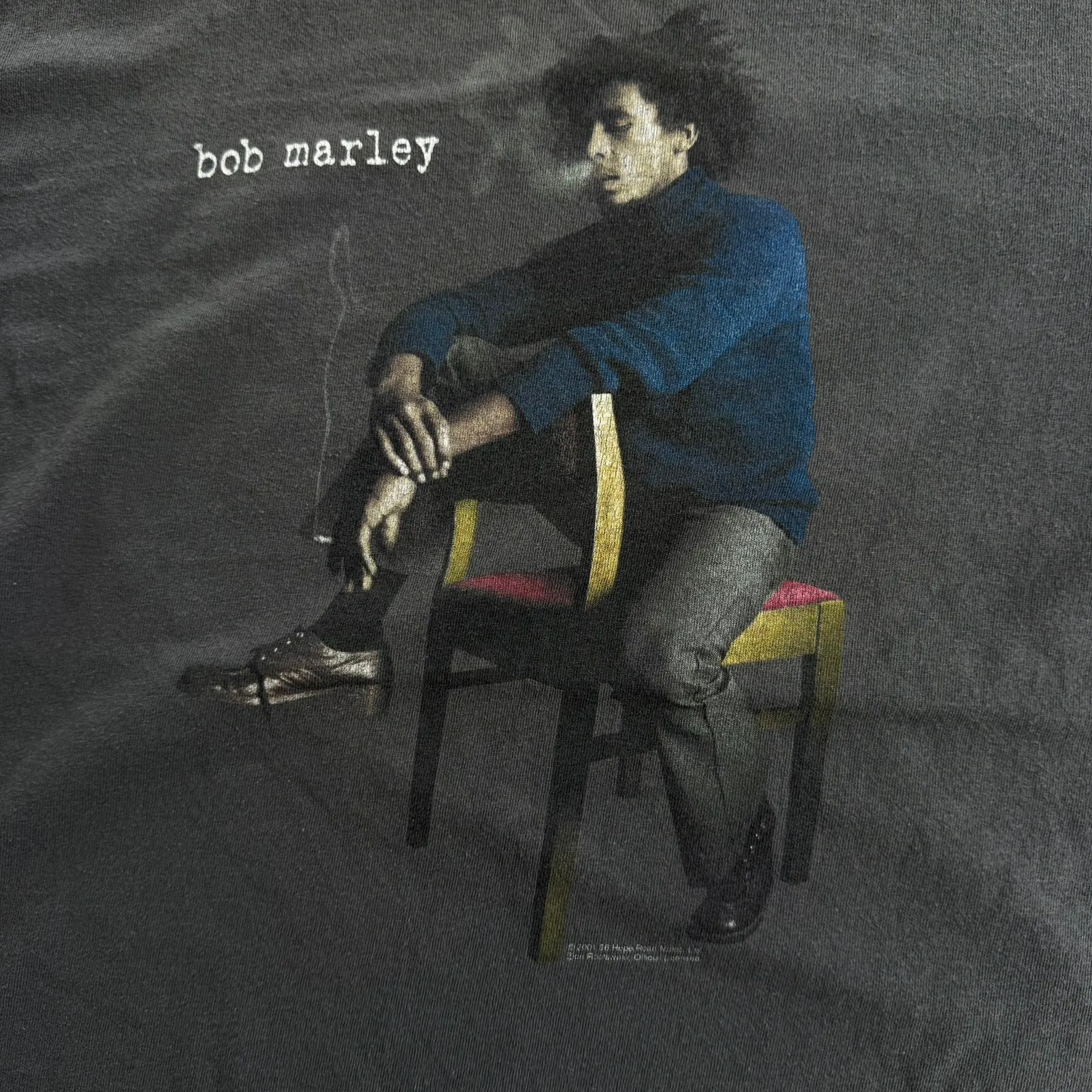 J- Vintage '01 Zion Bob Marley Smoking Graphic Tee - M sold by HG Vintage product image thumbnail 2