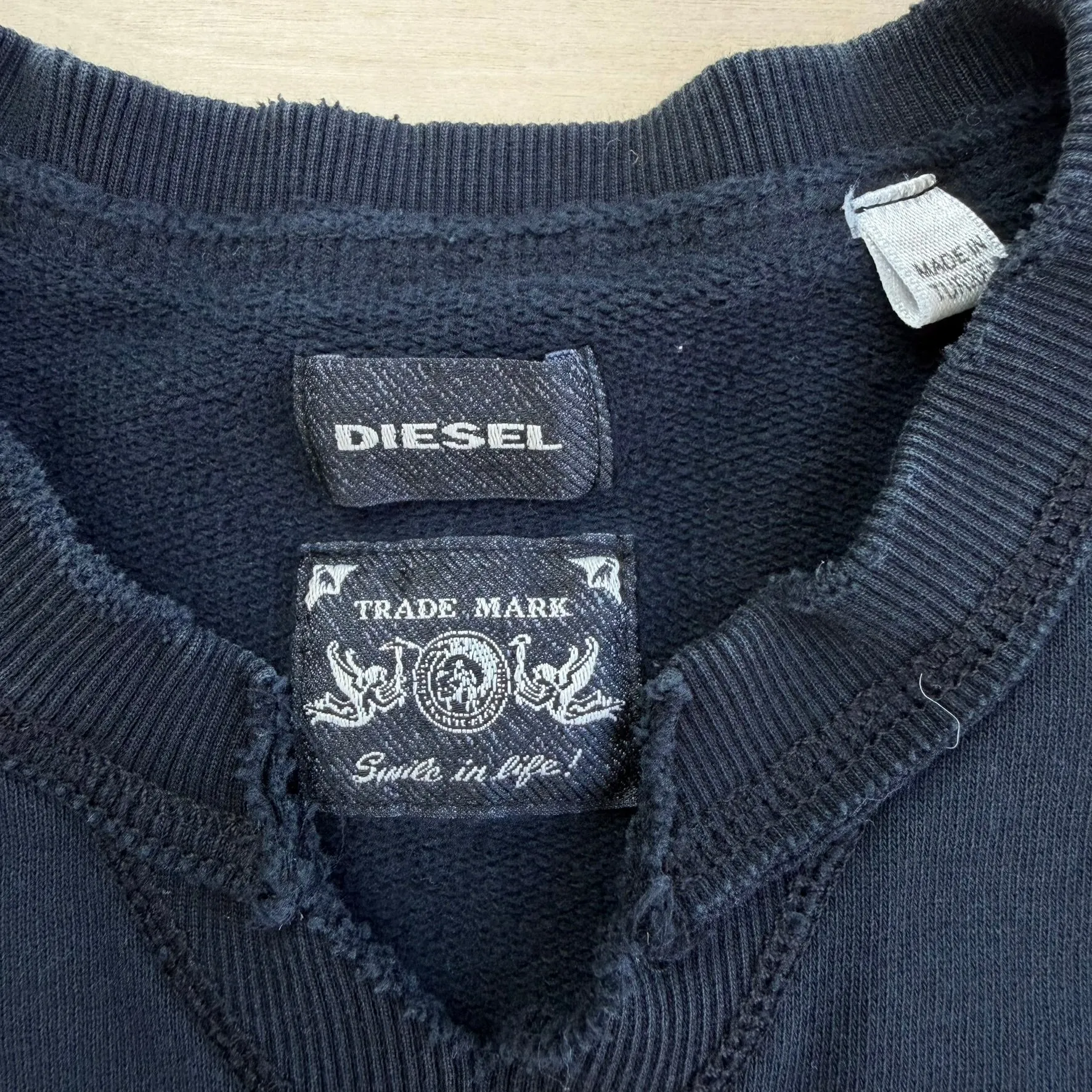 J- Vintage Diesel Wolf Graphic Crewneck - M sold by HG Vintage product image thumbnail 3