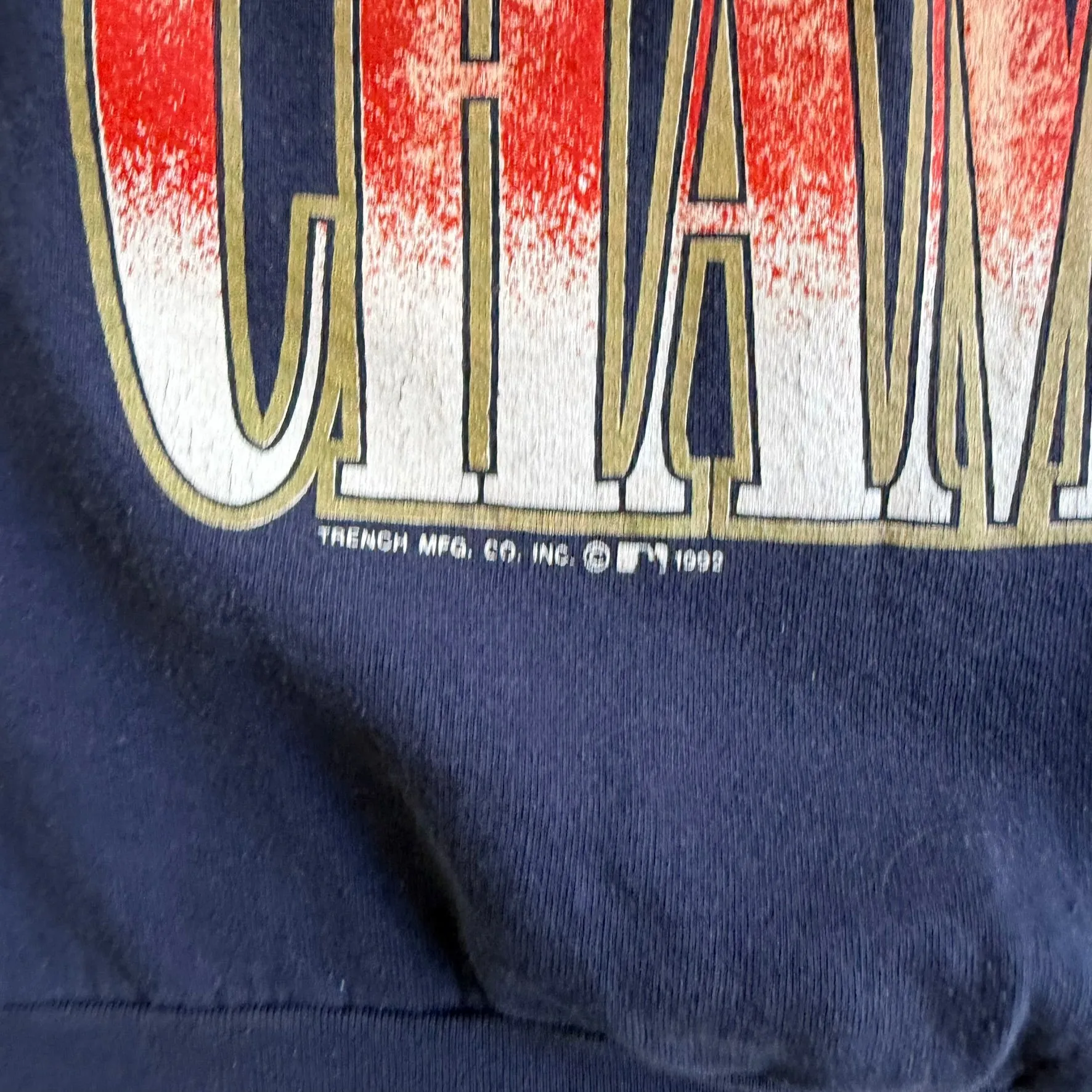 J- Vintage '92 Toronto Blue Jays MLB World Series Champions Crewneck - XL sold by HG Vintage product image thumbnail 3
