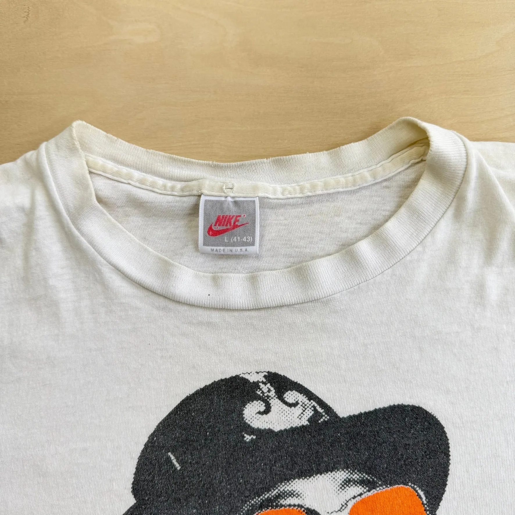 J- Vintage 90s Nike Bo Diddley You Don't Know Diddley Graphic Made In USA Single Stitch Tee - L sold by HG Vintage product image thumbnail 4