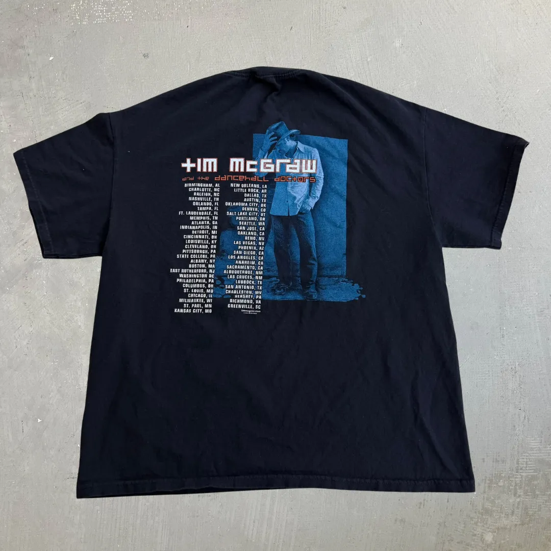 J- Vintage '03 Tim McGraw And The Dancehall Doctors Tour Graphic Tee - L sold by HG Vintage product image thumbnail 3