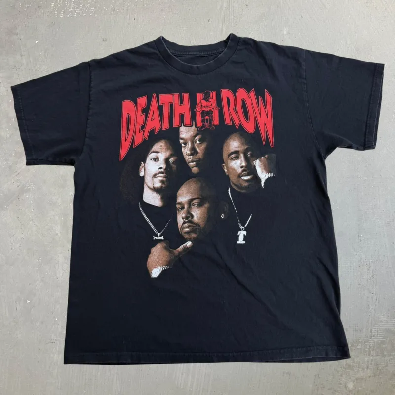 J- Vintage Death Row Records Picture Graphic Tee - L made by HG Vintage