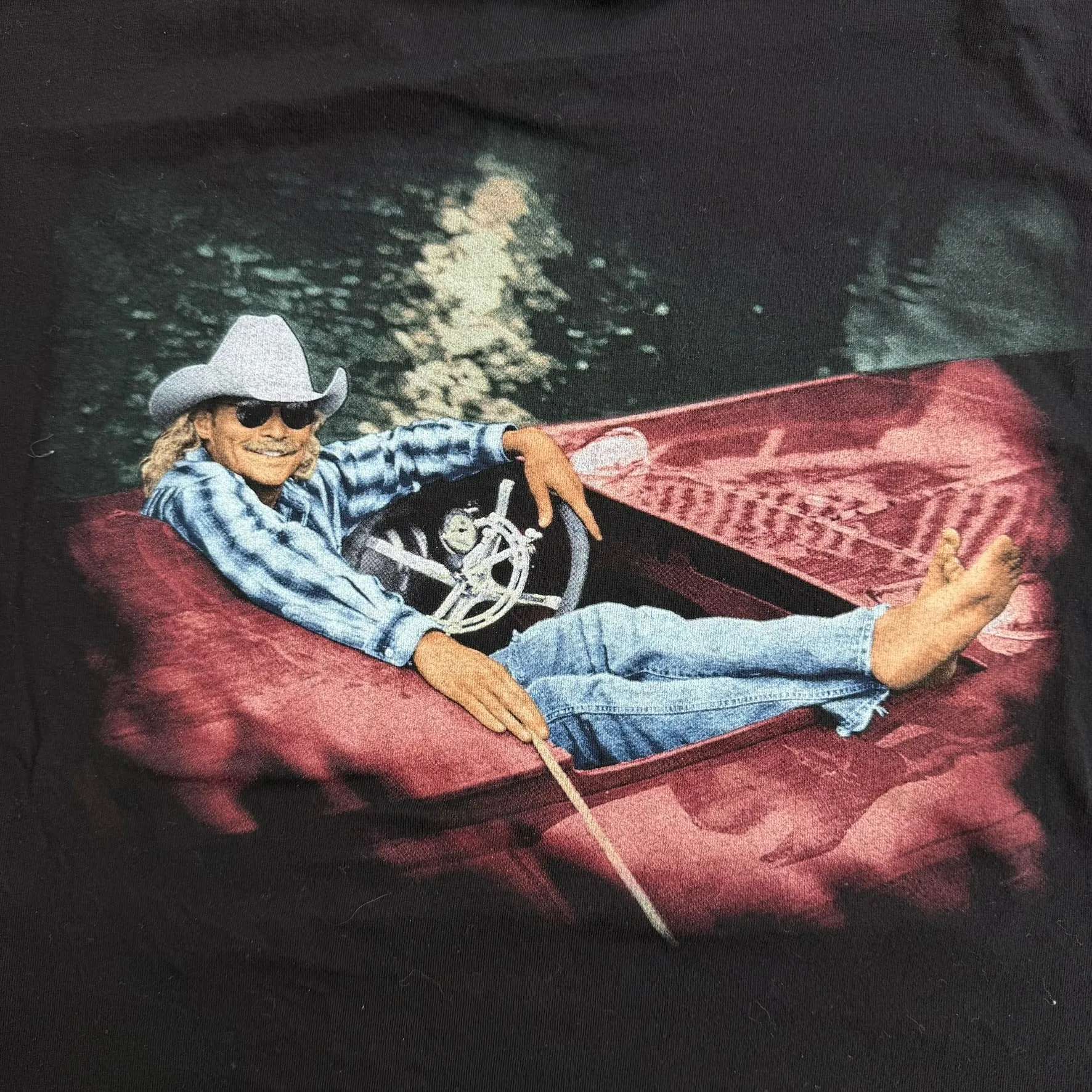 J- Vintage '95 Alan Jackson Everything I Love Picture Graphic Tee - L sold by HG Vintage product image thumbnail 4