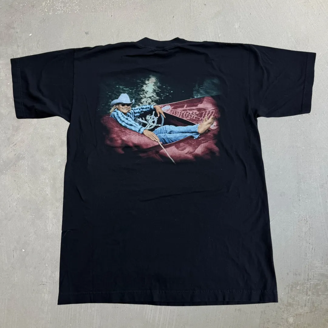 J- Vintage '95 Alan Jackson Everything I Love Picture Graphic Tee - L sold by HG Vintage product image thumbnail 3