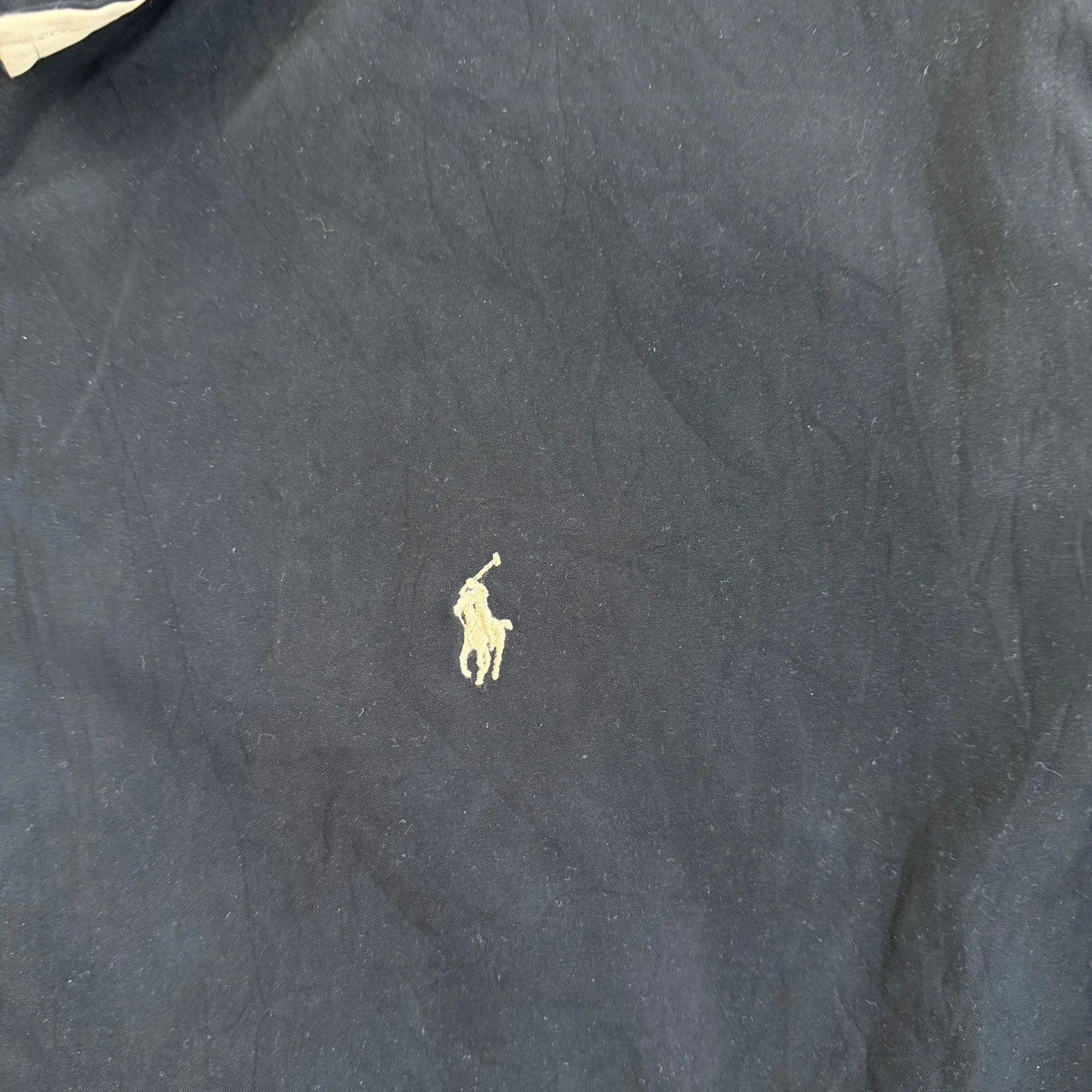 J- Vintage Polo RL Embroidered Logo Bomber Style Black Zip Up Jacket - XL sold by HG Vintage product image thumbnail 2