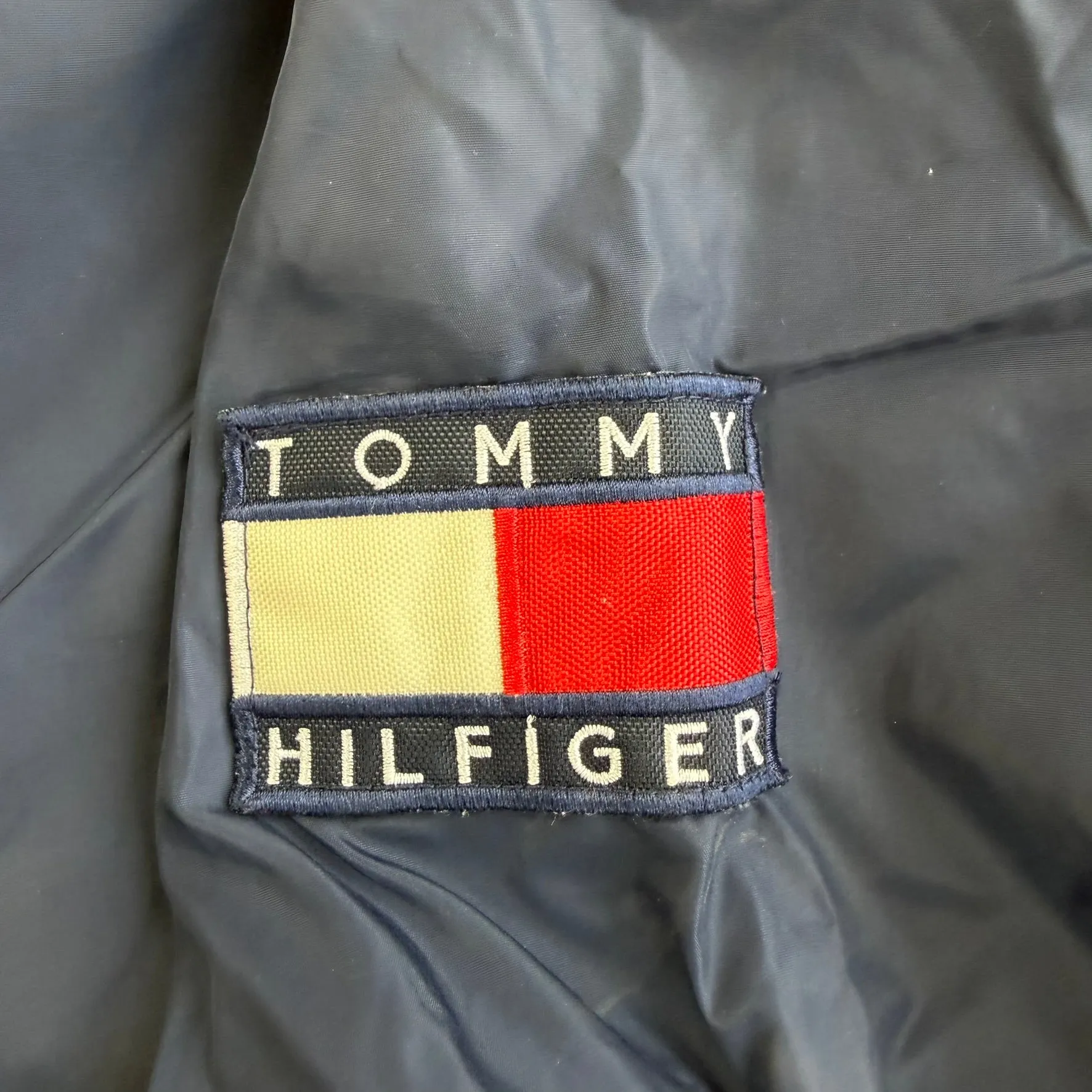 J- Vintage Tommy Hilfiger Embroidered Text Coach Jacket - L sold by HG Vintage product image thumbnail 3
