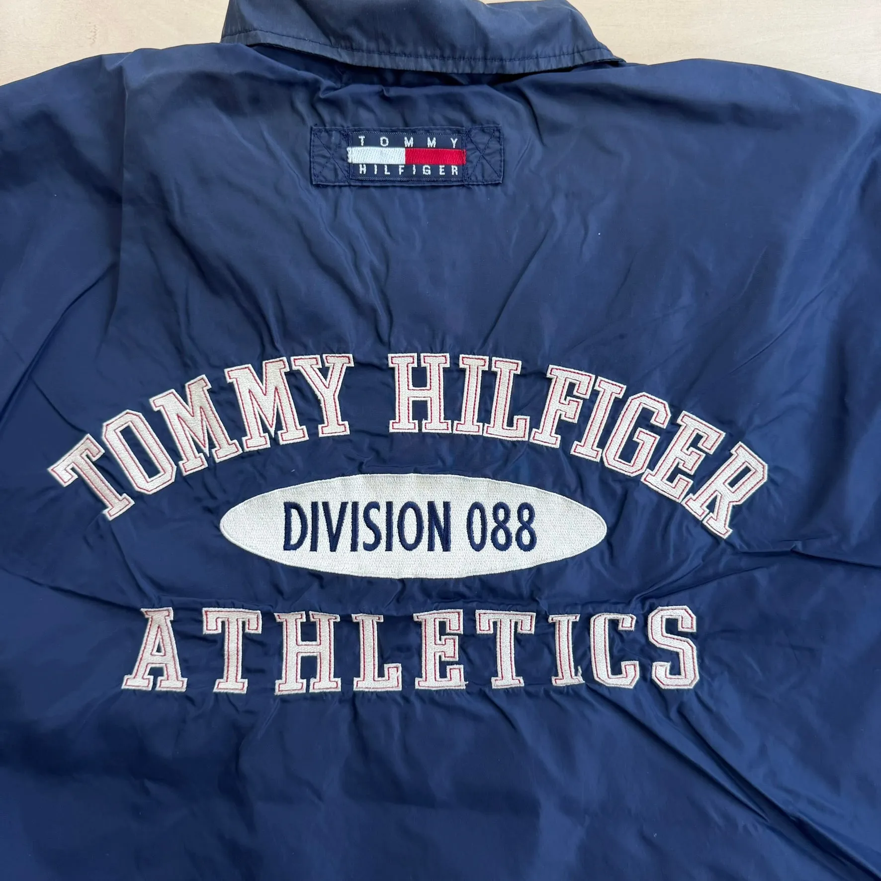 J- Vintage Tommy Hilfiger Embroidered Text Coach Jacket - L sold by HG Vintage product image thumbnail 5