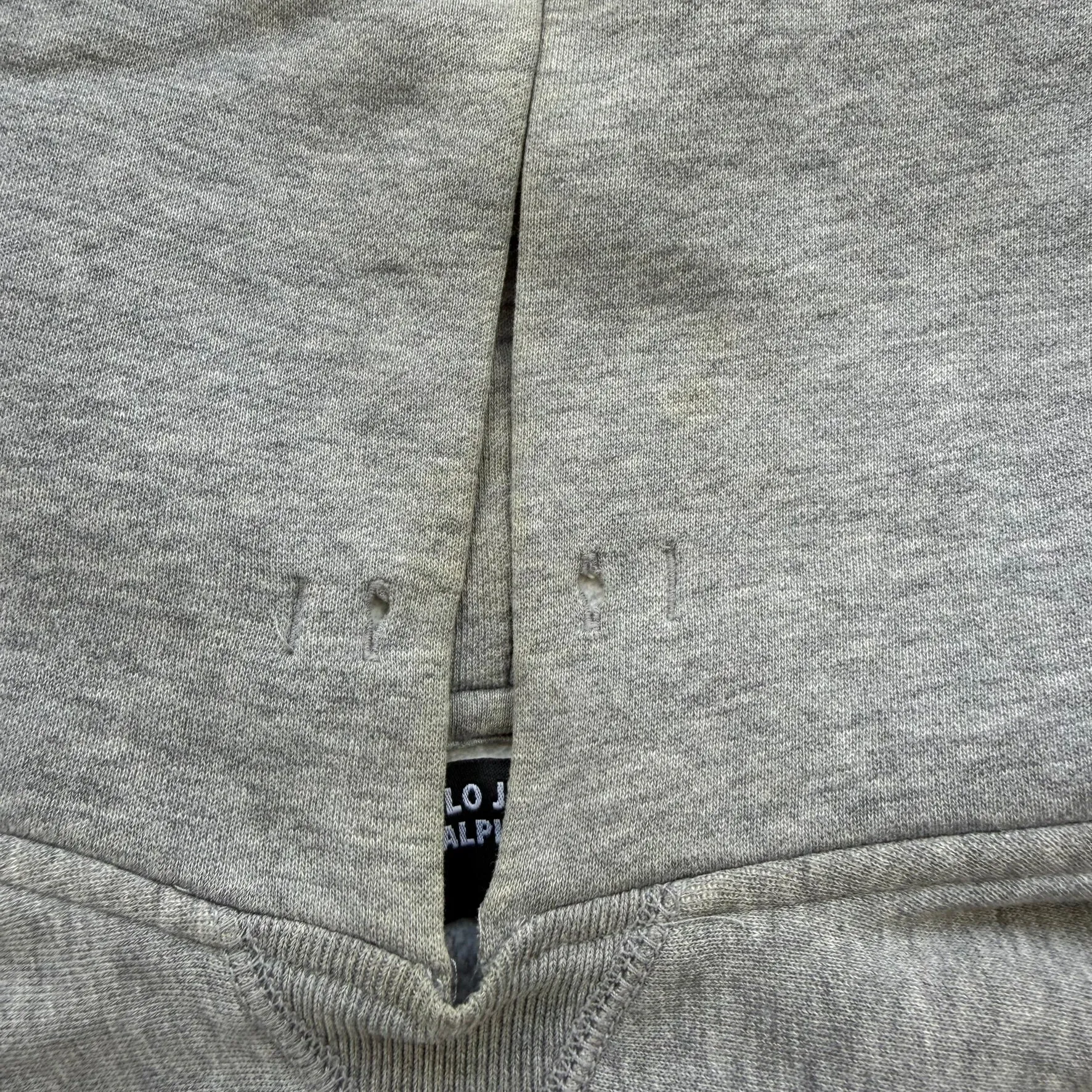 J- Vintage Polo Jeans RL Embroidered Text Hoodie - L sold by HG Vintage product image thumbnail 5