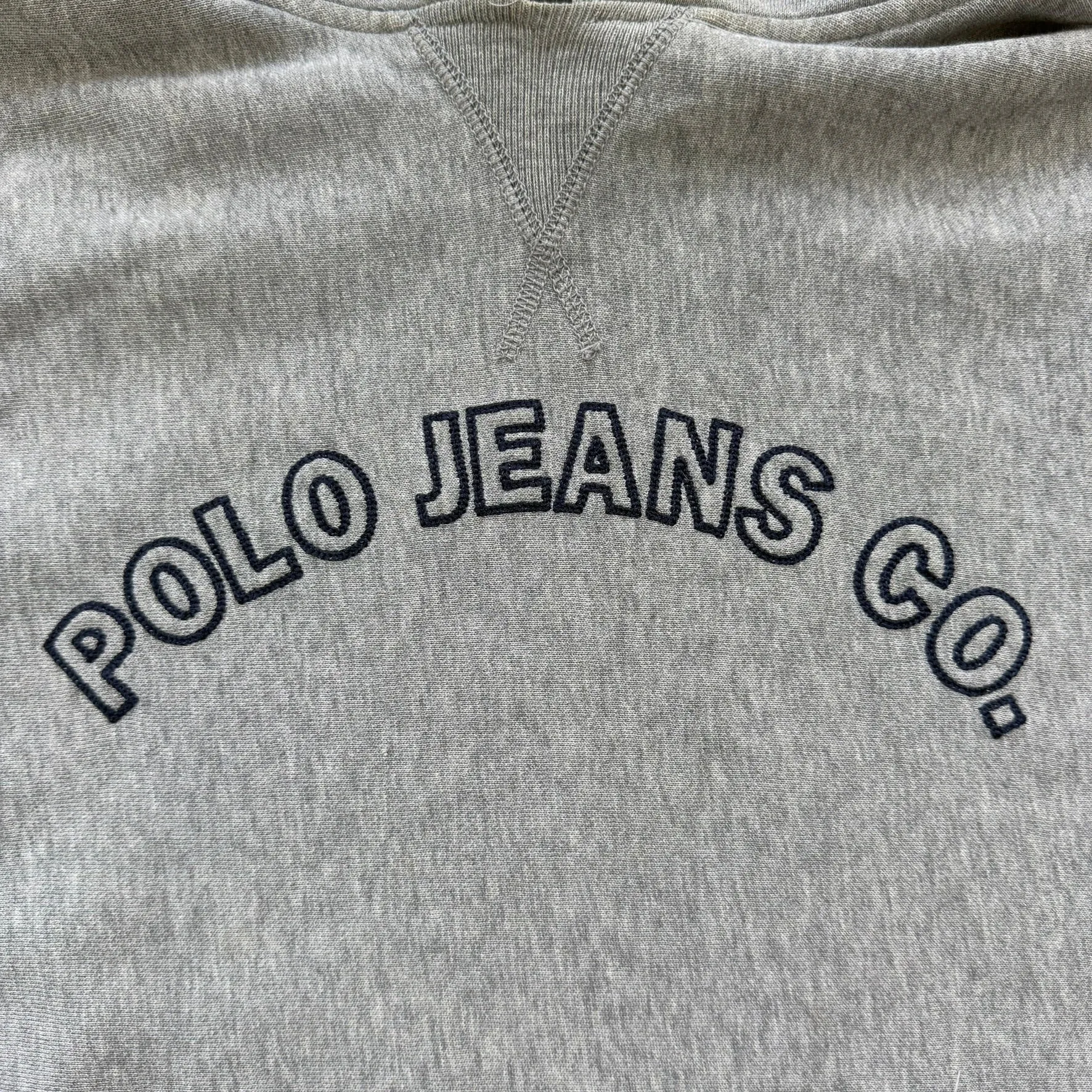 J- Vintage Polo Jeans RL Embroidered Text Hoodie - L sold by HG Vintage product image thumbnail 2