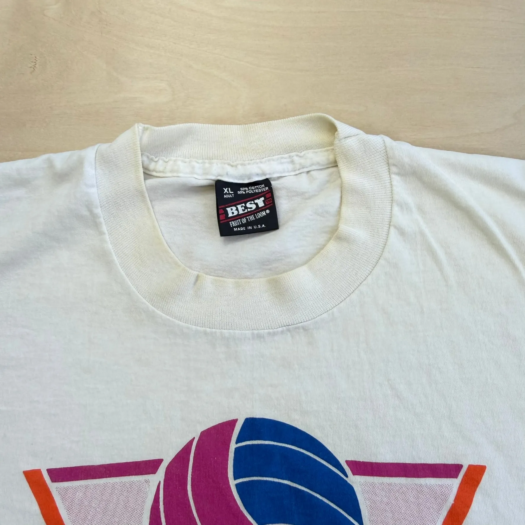 J- Vintage Kegel Kourts Volleyball New Ulm MN Made In USA Single Stitch Tee - XL sold by HG Vintage product image thumbnail 4