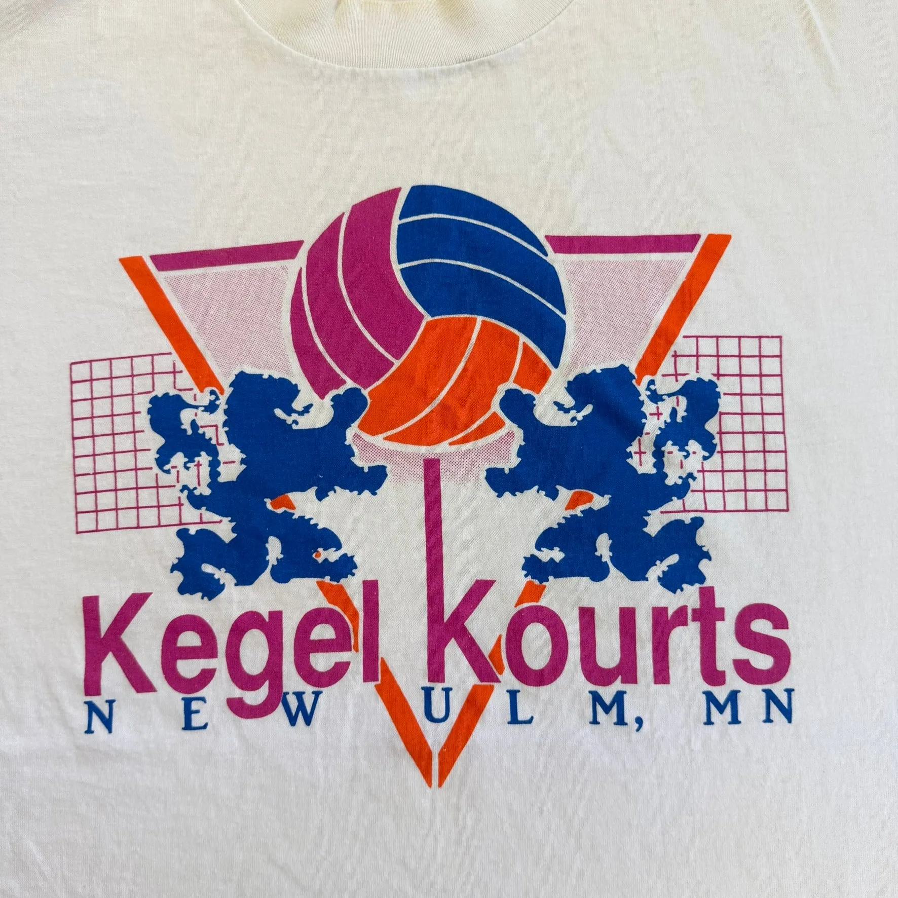J- Vintage Kegel Kourts Volleyball New Ulm MN Made In USA Single Stitch Tee - XL sold by HG Vintage product image thumbnail 2