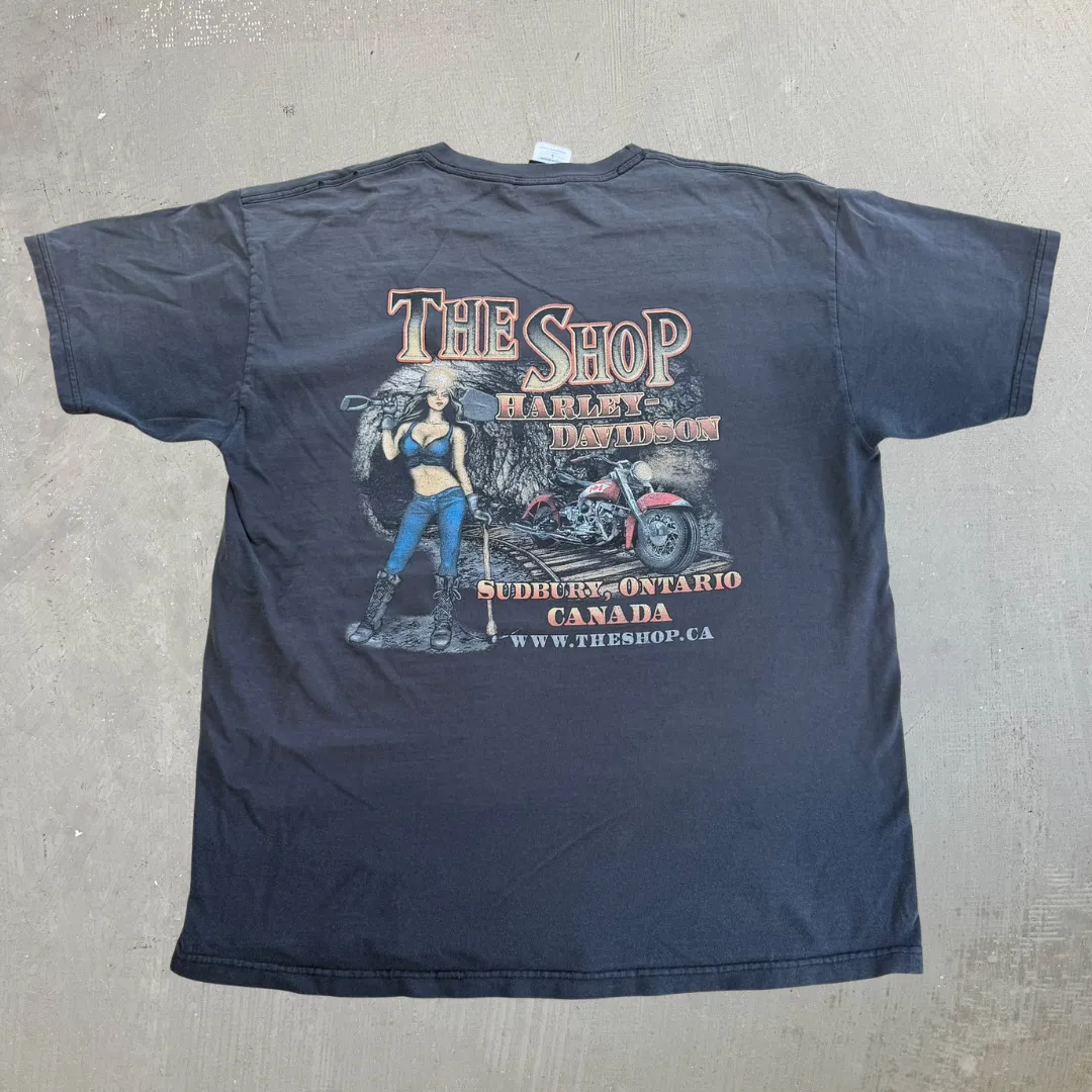 J- '11 Harley Davidson Sudbury Ontario Canada Graphic Tee - L sold by HG Vintage product image thumbnail 3