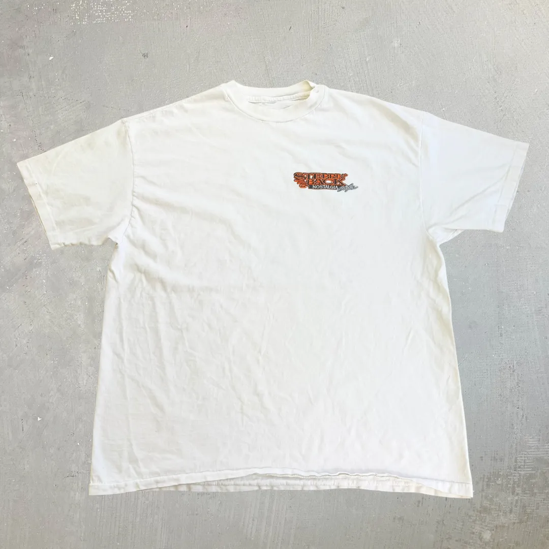 J- Vintage '94 Steppin' Back Nostalgia Style Car Graphic Single Stitch Tee - L sold by HG Vintage