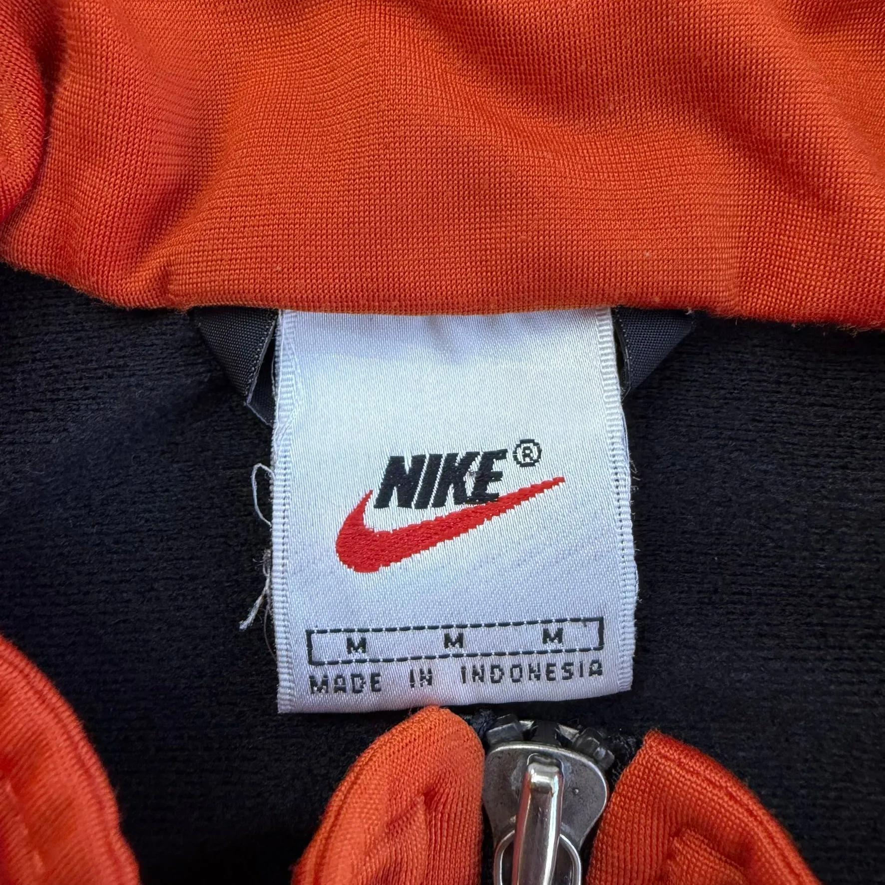 J- Vintage 90s Nike Embroidered Big Swoosh Zip Up Track Jacket - M sold by HG Vintage product image thumbnail 4