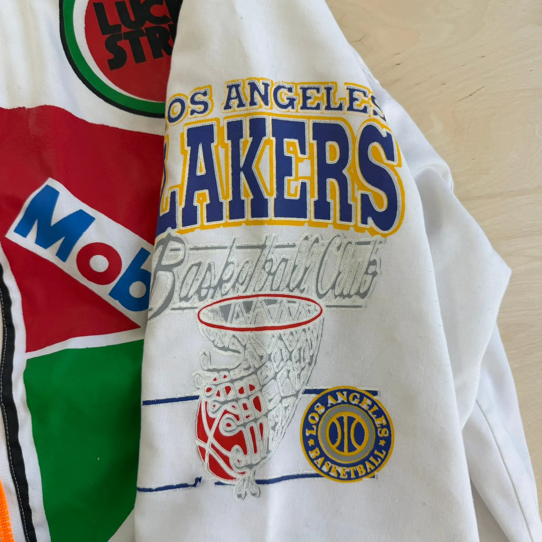 J- Vintage Aprilia Motorcycles Lightweight Bomber Jacket - L sold by HG Vintage product image thumbnail 5