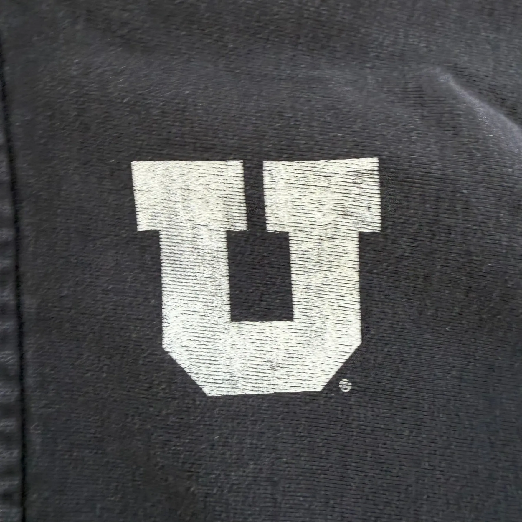 J- Vintage University Of Utah Logo Graphic Zip Up Champion Reverse Weave Hoodie - L sold by HG Vintage product image thumbnail 3