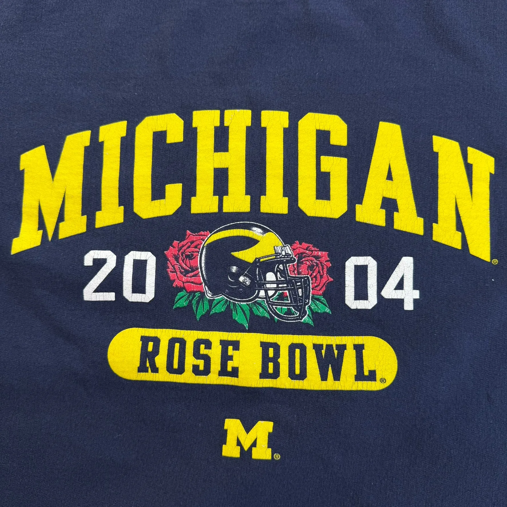 J- Vintage '04 University Of Michigan Rose Bowl Football Graphic Crewneck - XL sold by HG Vintage product image thumbnail 2