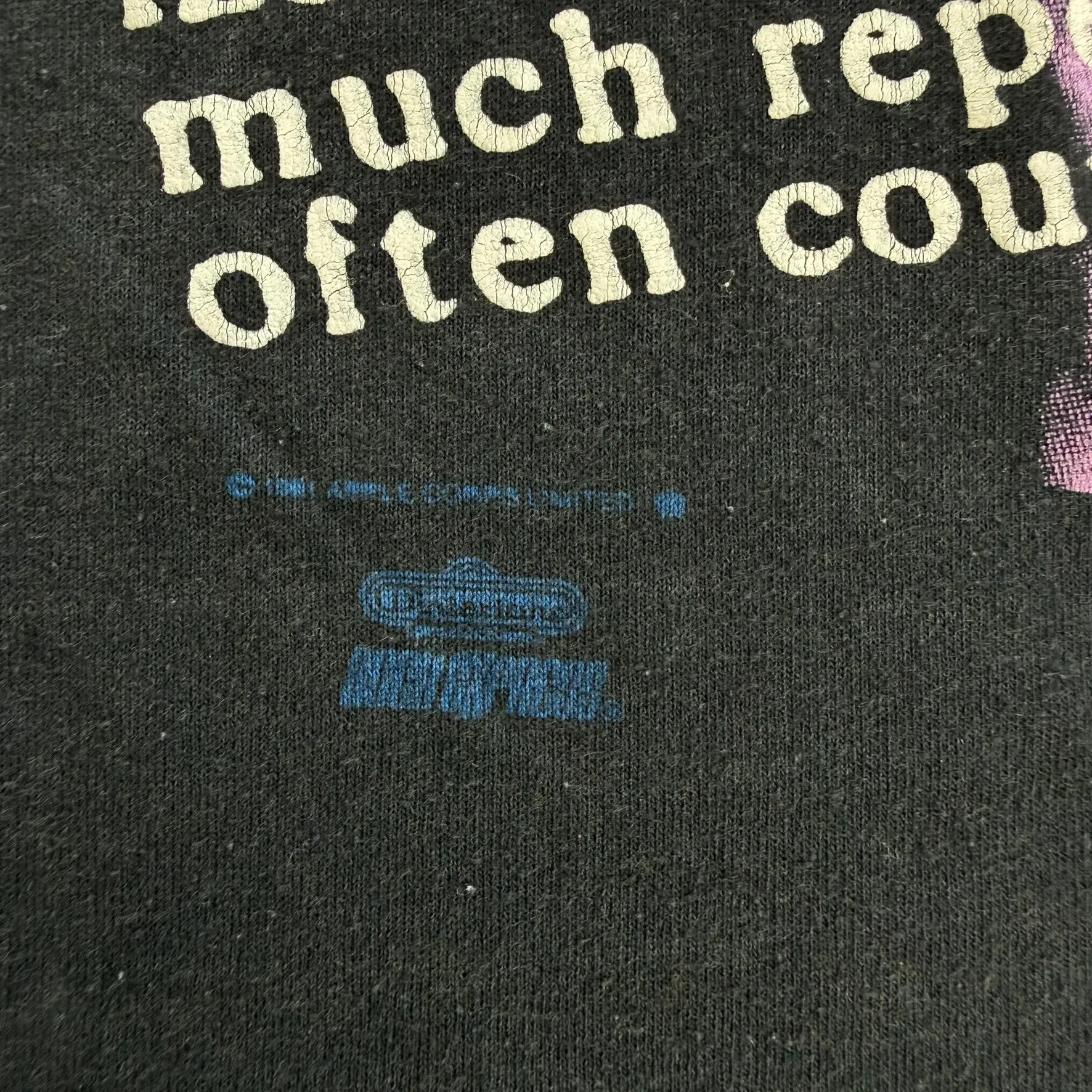 J- Vintage '94 The Beatles Graphic Backstage Pass Tag Single Stitch Tee - M sold by HG Vintage product image thumbnail 5